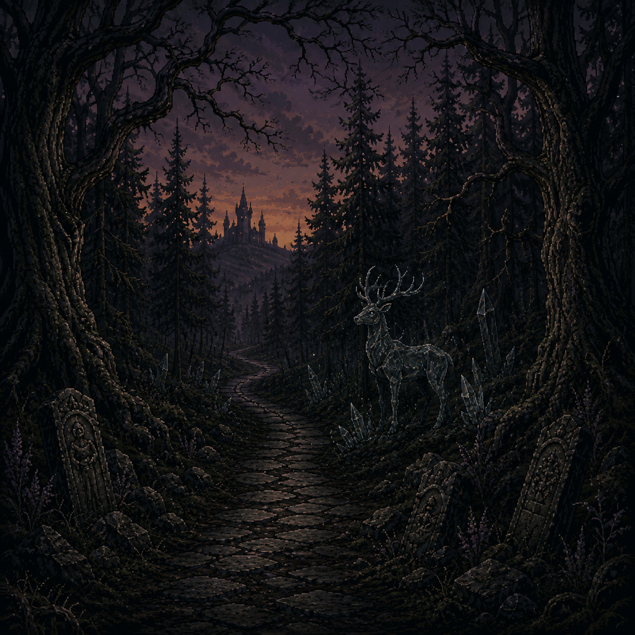 Glass-Stag Grove